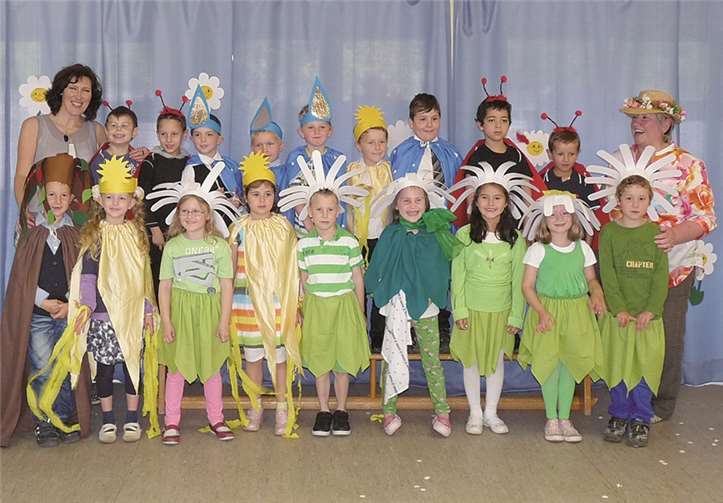 Unter Leitung von Alwina Kronwald und Swetlana Savelev wurde das Musical „Das Gänseblümchen Frederike“ aufgeführt.  Privat