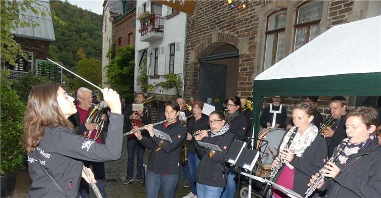 Unter anderem sorgte der Musikzug Ediger-Eller für allerbeste Live-Unterhaltung beim Fest.