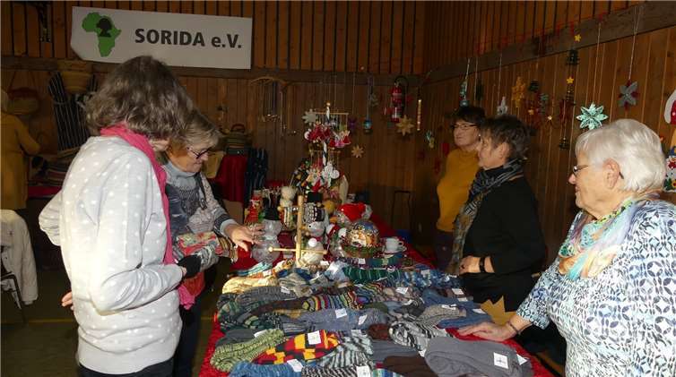 Unter anderem wurden im Rahmen eines Basars Spendengelder für Nord-Ghana gesammelt.