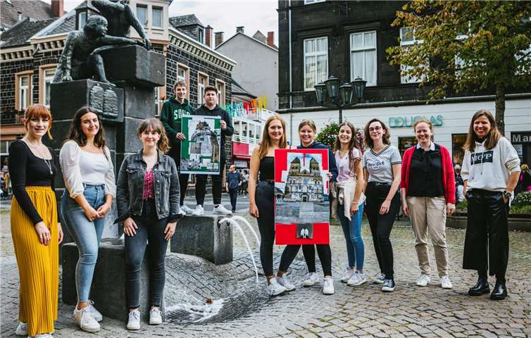 Unter dem Motto „Made in Andernach“ präsentierte sich, neben dem Einzelhandel, auch die Oberstufe der Integrierten Gesamtschule Pellenz (IGS) von ihrer kreativen Seite.Foto: Tobias Grosser