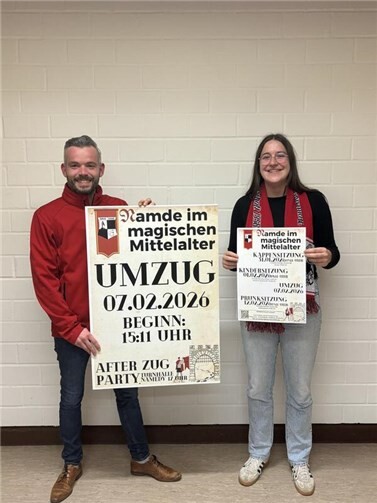 Unter dem Motto „Magisches Mittelalter“ startet die Namedyer Karnevalsgesellschaft (NKG) mit großer Vorfreude in die Session 2026. Foto: privat