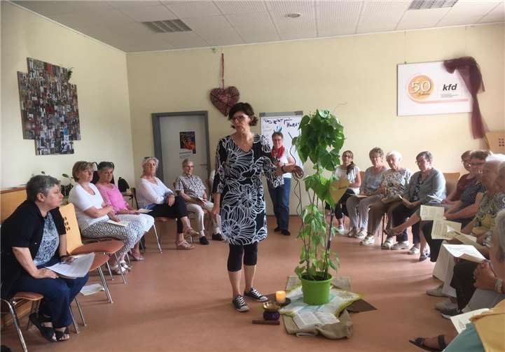 Unter dem Motto Säen - Wachsen - Gedeihen stand der Mutter-Rosa-Gedenktag in Niederbreitbach. Foto: privat