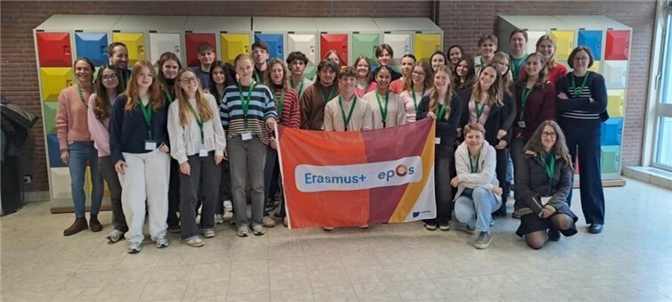 Unter dem Motto „Schulen als eine Brücke zu einer nachhaltigen Gesellschaft“ trafen sich Schüler der August-Horch-Schule BBS Andernach mit ihren Partnern aus Norwegen, Frankreich und Belgien in Avelgem in Westflandern. Foto: privat