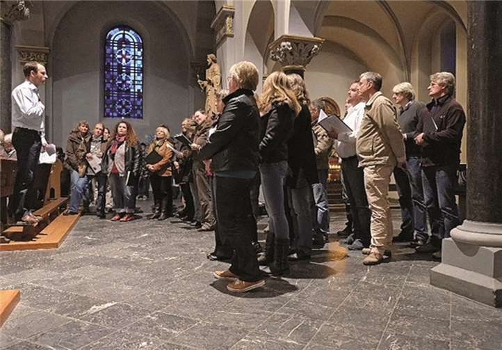 Unter dem Motto „Singen macht Spaß“ traf sich der Wachtberger Chor Navicula mit seinem Freundschaftschor Maranathá in Monschau-Kalterherberg.