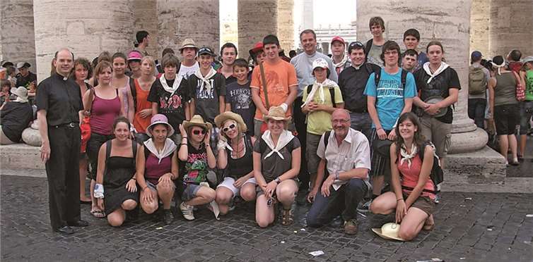 Unter dem Motto „frei - Darum ist es erlaubt, Gutes zu tun“ findet vom 3. bis 9. August 2014 die internationale Ministrantenwallfahrt nach Rom statt.Privat