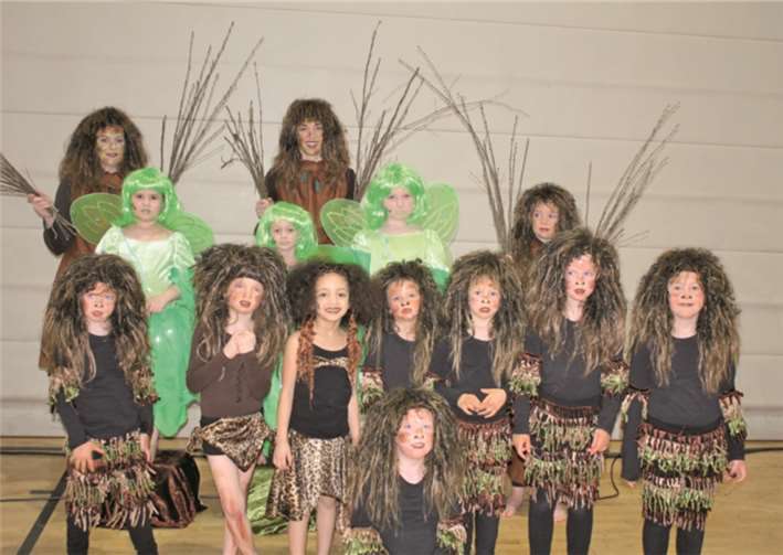 Unter dem Thema „Tarzan“ lieferten die Happy Kids vom Tus Immendorf eine super Dschungel-Party ab und ertanzten sich son den 4. Platz. privat