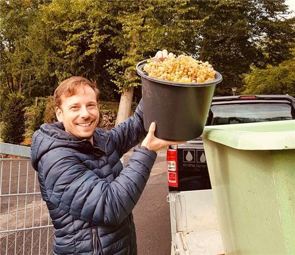 Unter den Helfern war auch Mitglied und Bürgermeister Björn Ingendahl.