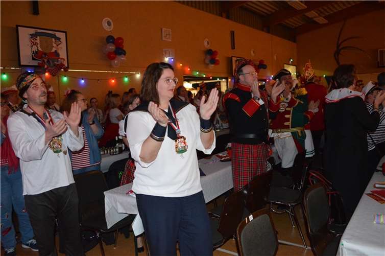 Unter den Honorationen ließ sich auch Bürgermeister Björn Ingendahl die SVK-Prunksitzung nicht entgehen.