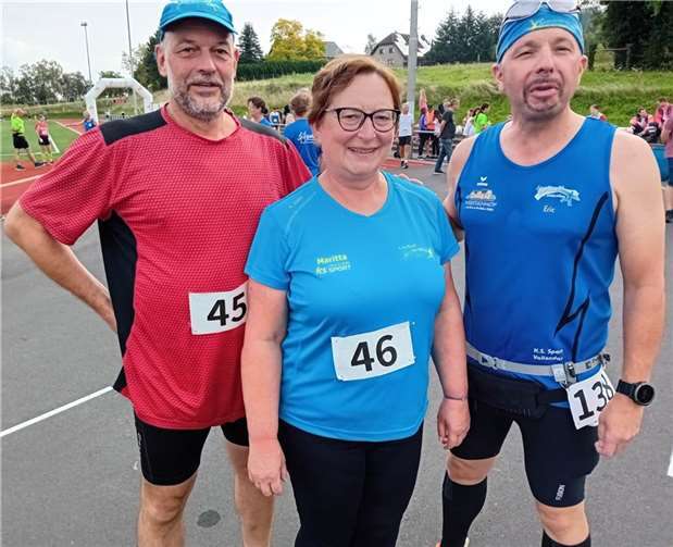 Unter den Sportlern waren auch drei Mitglieder der Lauftreff-Gemeinschaft des SV Weitersburg vertreten. Foto: privat