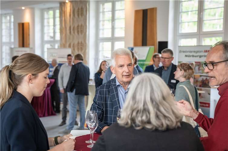 Unter den Teilnehmenden ergaben sich interessante Gespräche.