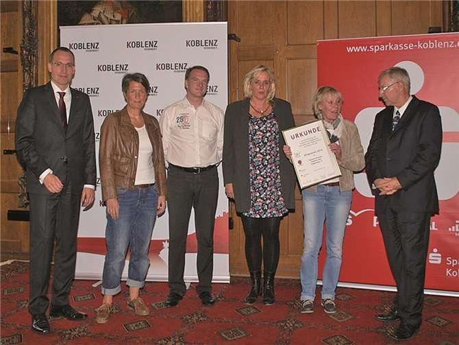 Unter den diesjährigen Preisträgern des lokalen Bürgerpreises war auch der Koblenzer Tierschutzverein. -US-