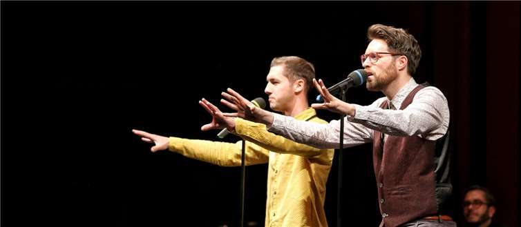 Unter den jungen Dichtern sind am 3. Oktober auch „Die Fabelstapler“. Foto: privat