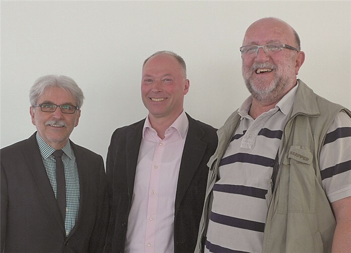 Unter neuem Vorsitz: der Kommunalbeirat des Freundeskreises Römerkanal e.V. (v.l. Lorenz Euskirchen, Dr. Alfred Schäfer, Prof. Dr. Klaus Grewe).privat