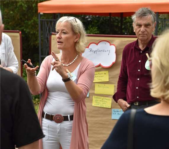 Unterschiedliche Arbeitsgruppen beschäftigten sich mit der Planung.