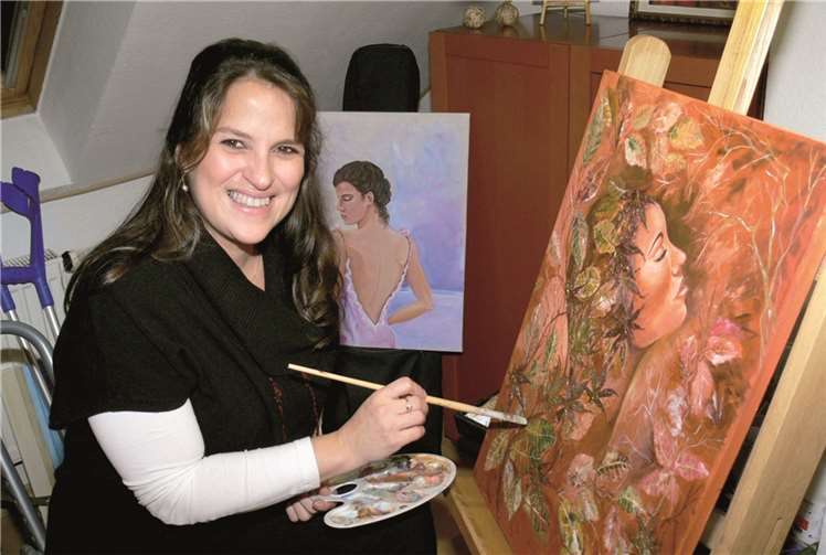 Unterschiedliche Menschen und deren besondere Ausstrahlung sind das bevorzugte Thema von Malerin Ana Celia Bordoy.