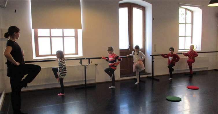 Unterschiedliche Rhythmen und Bewegungsarten wurden gemeinsam entdeckt. Foto: privat