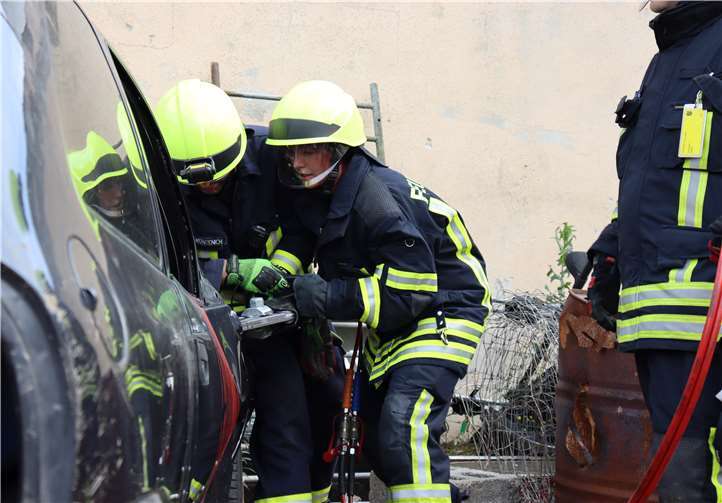 Unterschiedliche Übungsszenarien wurden durchlaufen, mit jeweils wechselnder Aufgabenverteilung.Fotos: privat