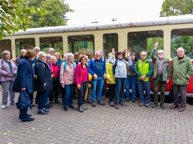 Unterwegs mit dem Eifelverein Bad Breisig.  Foto: privat