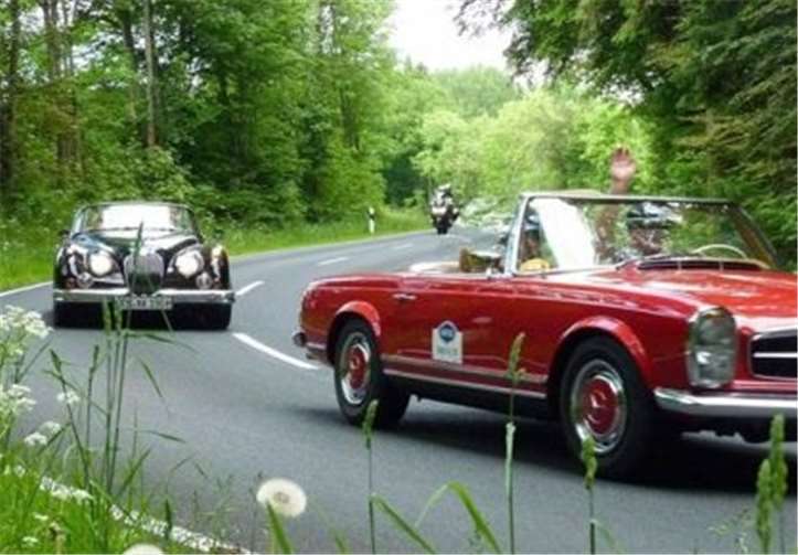 Unterwegs wird auch in Bad Ems Station gemacht.