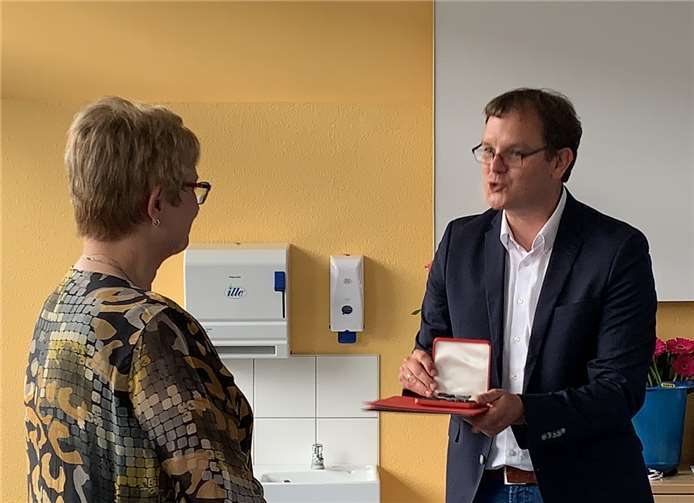 Verdiente Kolleginnen der Boeselager-Realschule verabschiedet Unvergessen wird ihr Engagement im Bereich des Schulsanitätsdienstes bleiben.