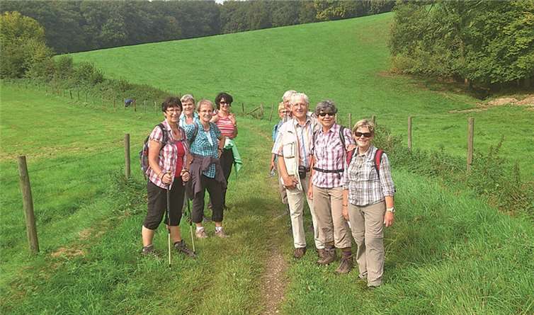 Unweit des Venner Bachs schlängelte sich ein Wiesenweg.privat