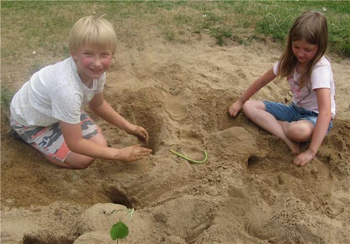 Unzählige Spielaktionen waren beim Ferienprogramm im Angebot.