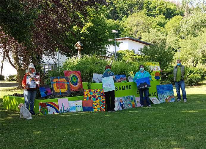 Unzählige Unikate wurden an das Maternusstift übergeben.Foto: privat