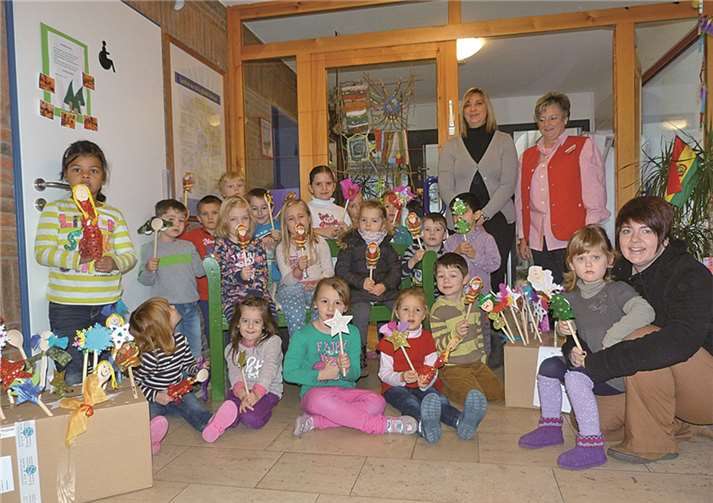 Urmitzer Kinder basteln für Kinder - und die Ergebnisse können sich sehen lassen.privat