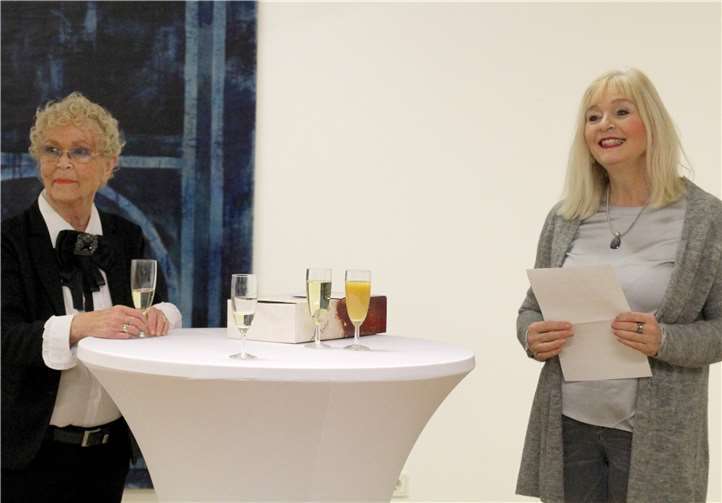 Ursula Kombert und Kulturdezernentin Dr. Margit Theis-Scholz.Quelle: Stadt Koblenz