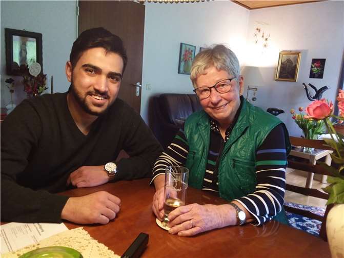 Ursula Müller und Said Qazaer. Quelle: Studierendenwerk Koblenz