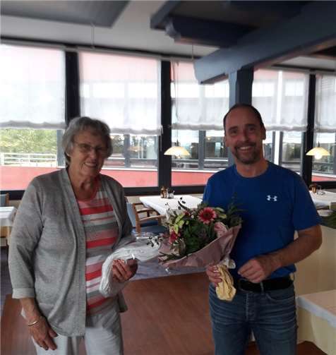 Ursula Schulz erhielt ihr Präsent schon im März dieses Jahres.