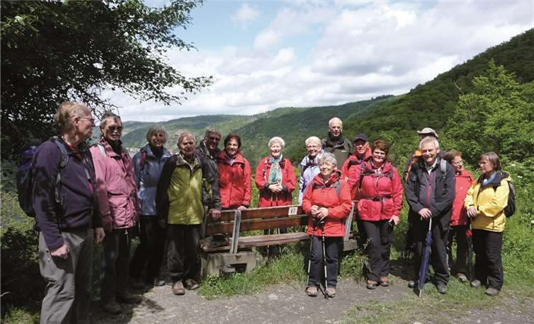 Ursula und Klaus Jäger hatten eine interessante Wanderung organisiert.privat