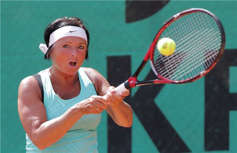 Ute Gilberg gewann mit 10:4 im Matchtiebreak.
