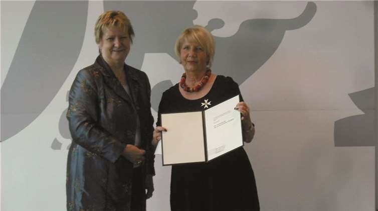 Ute Heid gemeinsam mit der stellvertretenden Ministerpräsidentin Sylvia Löhrmann. SPD Wachtberg