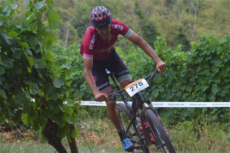 Uwe Blechschmidt auf dem Weg zum LV-Meistertitel RLP der Ü40-Klasse in Dexheim