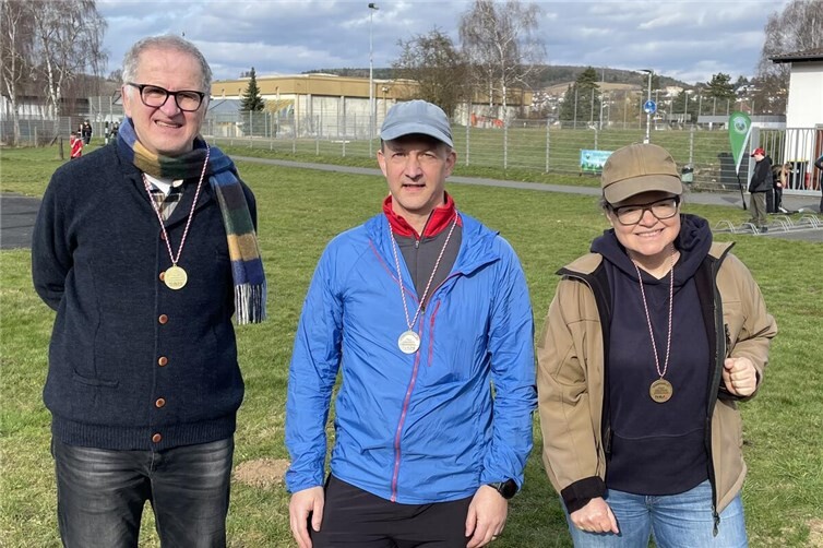 Uwe Krausbauer, Björn Baschek und Katja Lahm.