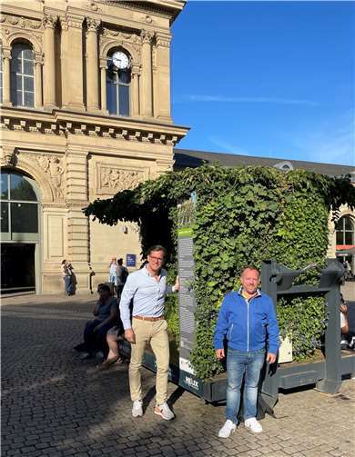 V. l. Christian Altmaier und Stephan Wefelscheid, MdL Foto: Freie Wähler Koblenz