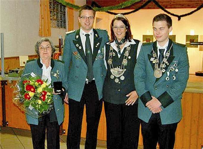 V. l. Eleonore Rams, Christian Retz, Julia Retz und Andreas Thol. Privat