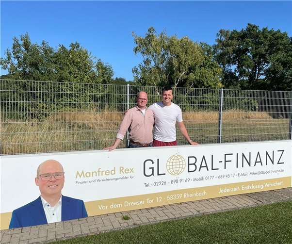 V. l. Manfred Rex, Florian Klingel (2. Vorsitzender SWM). Foto: privat