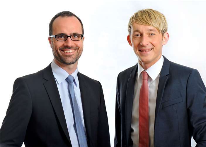 V. li.: Clemens Hoch und Marc Ruland, MdL.Privat