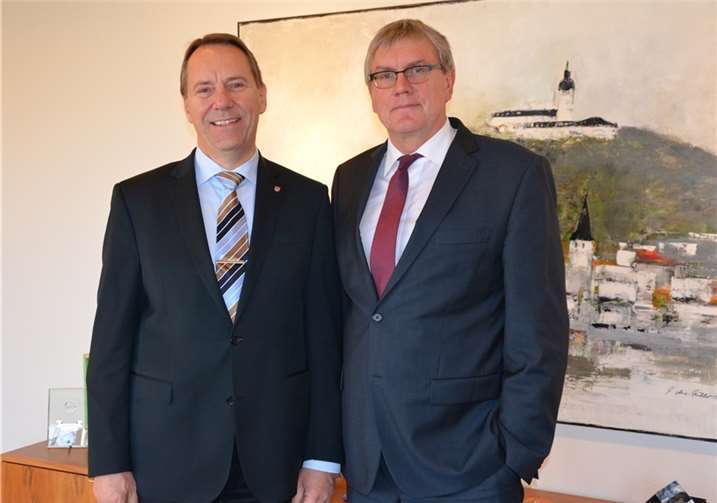 V. li. Jochen Hagt und Sebastian Schuster.Privat