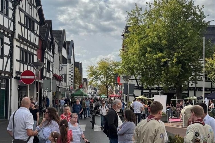 „VEREINT in Rheinbach“ sorgte für eine belebte Rheinbacher Innenstadt.
