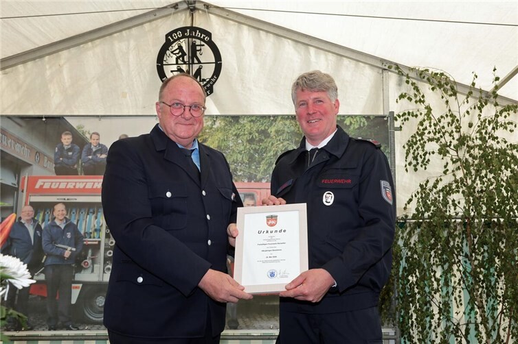 100 Jahre Freiwillige Feuerwehr Barweiler: Jubiläumsfeier und Festumzug