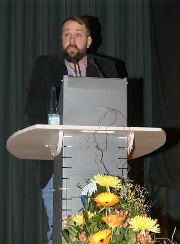 VLF-Vorsitzender Henning Carstensen begrüßte die Anwesenden und eröffnete die Veranstaltung.