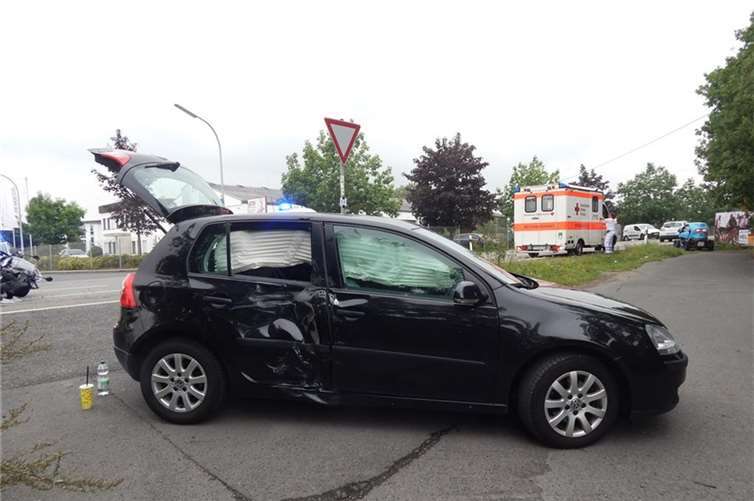 VW Golf des Unfallverursachers.