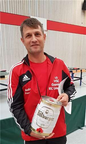 Vadim Penner bei Siegerehrung in Lahnstein.