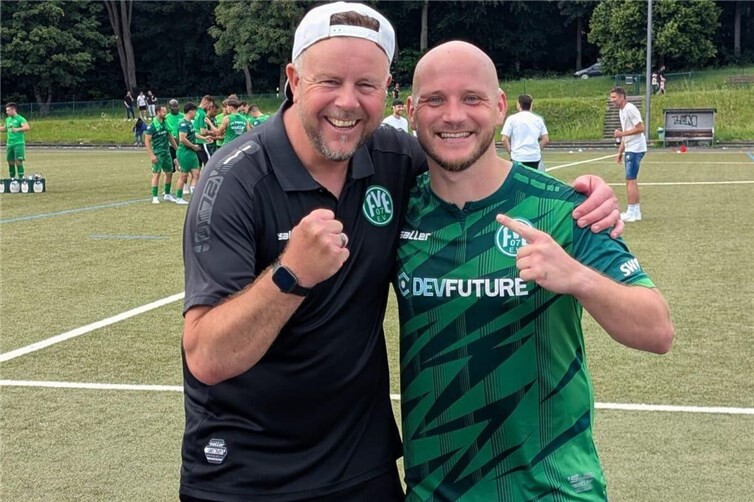 Väter des Erfolges: Coach Torsten Gollnow (links) und Co-Trainer Björn „BK“ Kremer