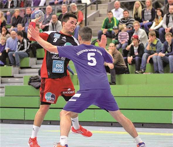 Valentin Inzenhofer verabschiedete sich mit einer starken Leistung vom TV 05 Mülheim.privat