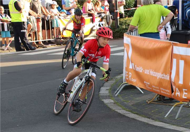 Valentino Zandegiacomo in seinem ersten Rennen für den RSC Rheinbach. Fotos: RSC Rheinbach