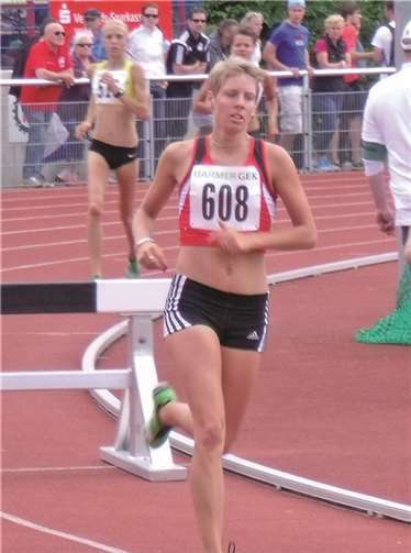 Vanessa Brachtendorf erreichte bei den Deutschen U 23 Meisterschaften den neunten Platz.privat
